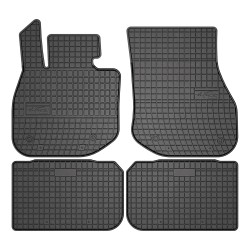 Tappetini per auto ElToro compatibili con BMW iX1 dal 2022 in poi su misura in gomma | Tipo Auto: Crossover | Materiale resistente | Bordi alti protettivi